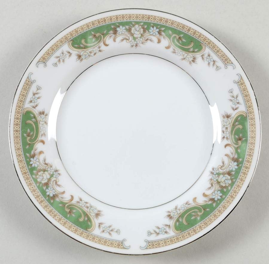 Alberta Platinum Bread & Butter Plate by Ranmaru-1
