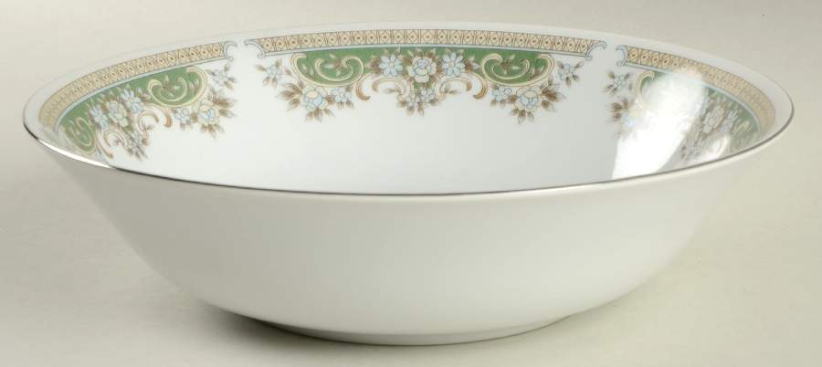 Alberta Platinum 9" Round Vegetable Bowl by Ranmaru-1