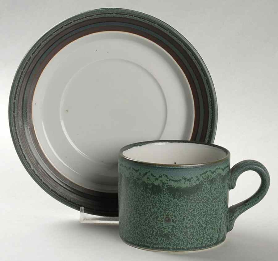 Arcadia Flat Cup & Saucer Set by Ranmaru-1
