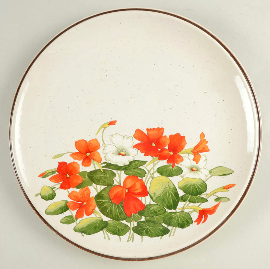 Asian Song 12" Chop Plate (Round Platter) by Ranmaru-1