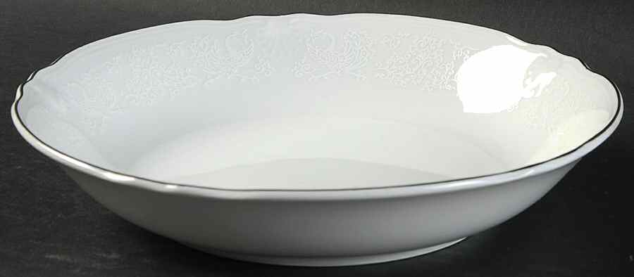 Bridal Lace Rim Soup Bowl by Ranmaru-1