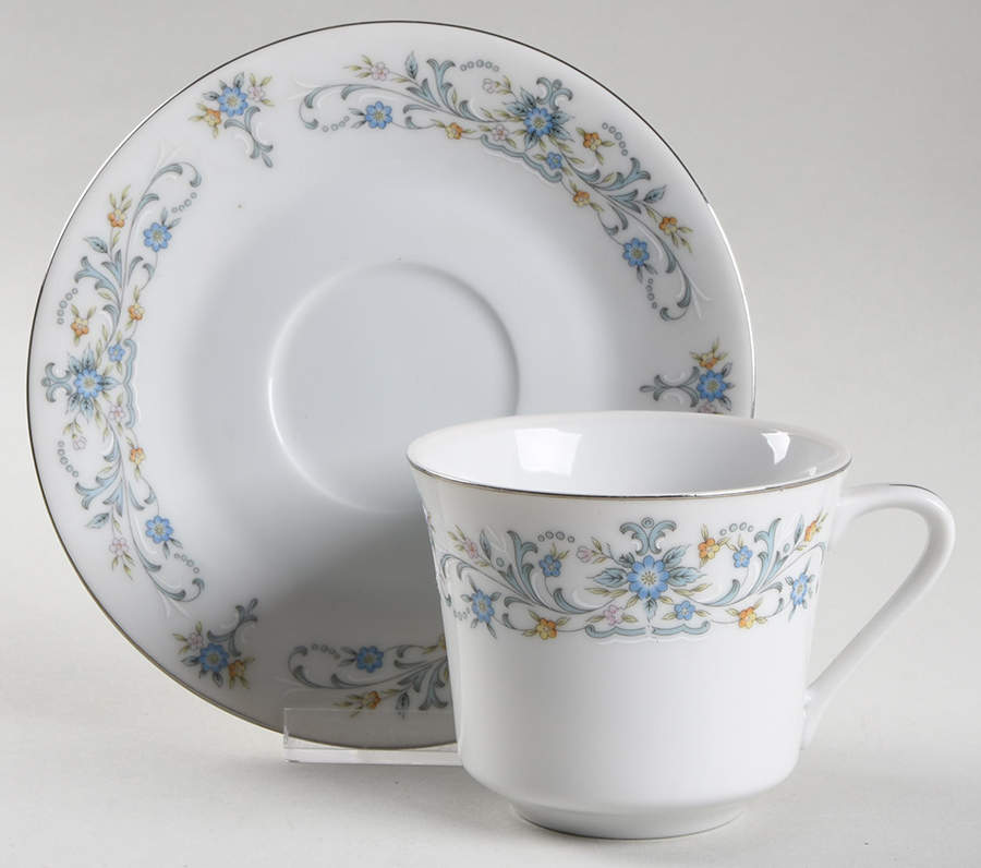 Carnival Flat Cup & Saucer Set by Ranmaru-1