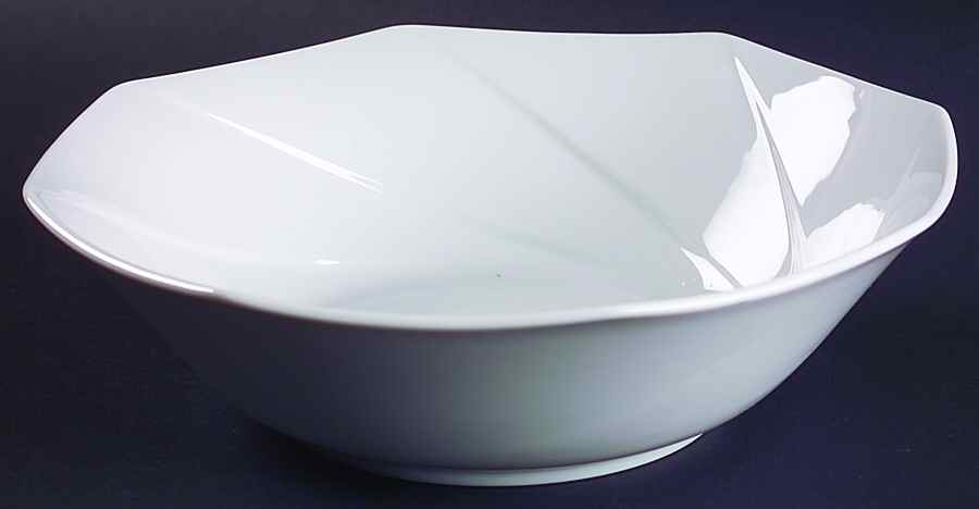 Centurion White 9" Round Vegetable Bowl by Ranmaru-1