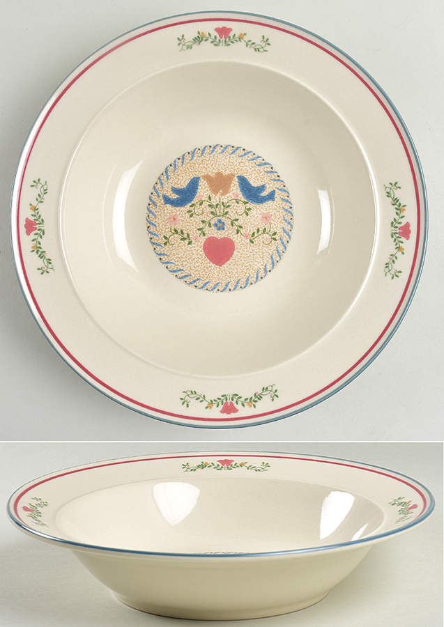 Country Cottage 9" Round Vegetable Bowl by Ranmaru-1