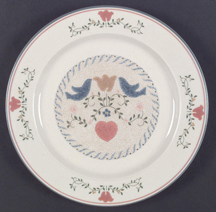 Country Cottage Dinner Plate by Ranmaru-1