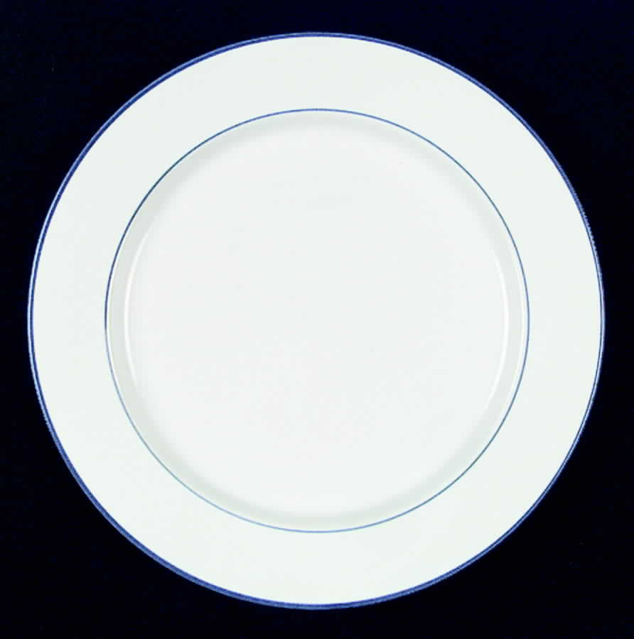 Concentrics Blue Dinner Plate by Ranmaru-1