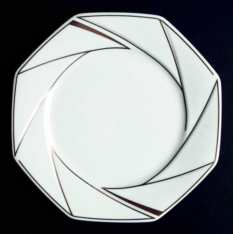Crystalline White Dinner Plate by Ranmaru-1