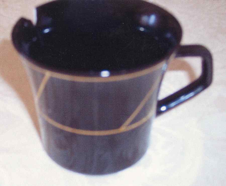Crystalline Black Flat Cup by Ranmaru-1