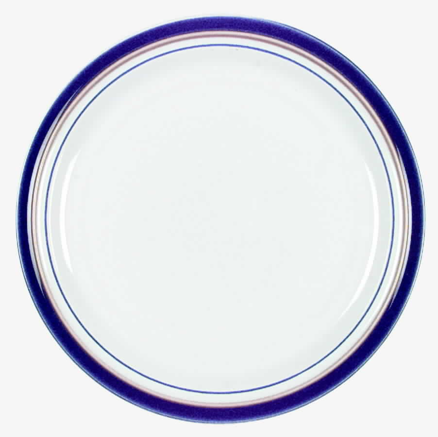 Deep Blue Dinner Plate by Ranmaru-1