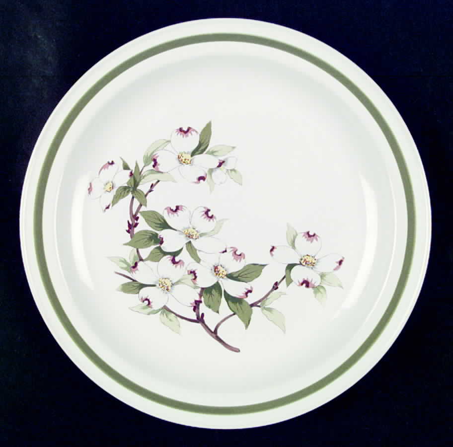 Dogwood Dinner Plate by Ranmaru-1