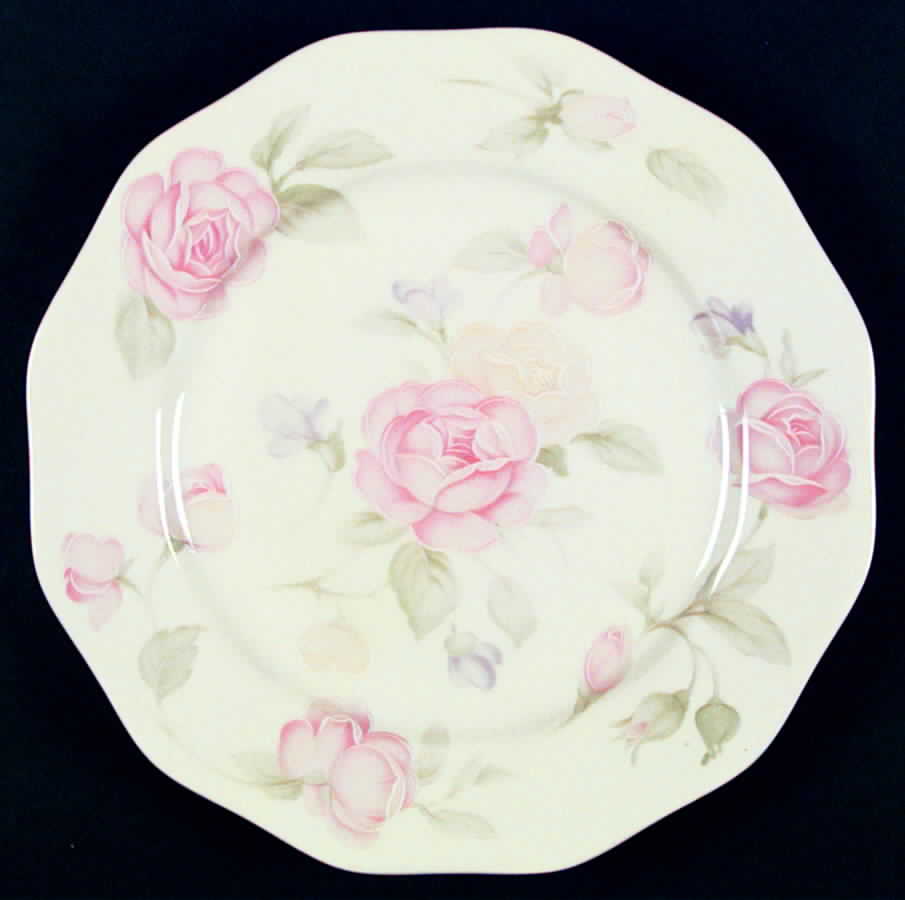 Flare Rose Dinner Plate by Ranmaru-1