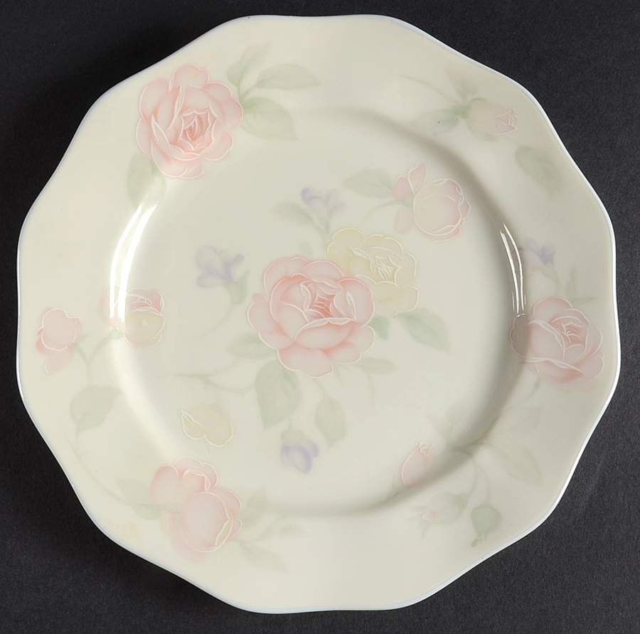 Flare Rose Salad Plate by Ranmaru-1