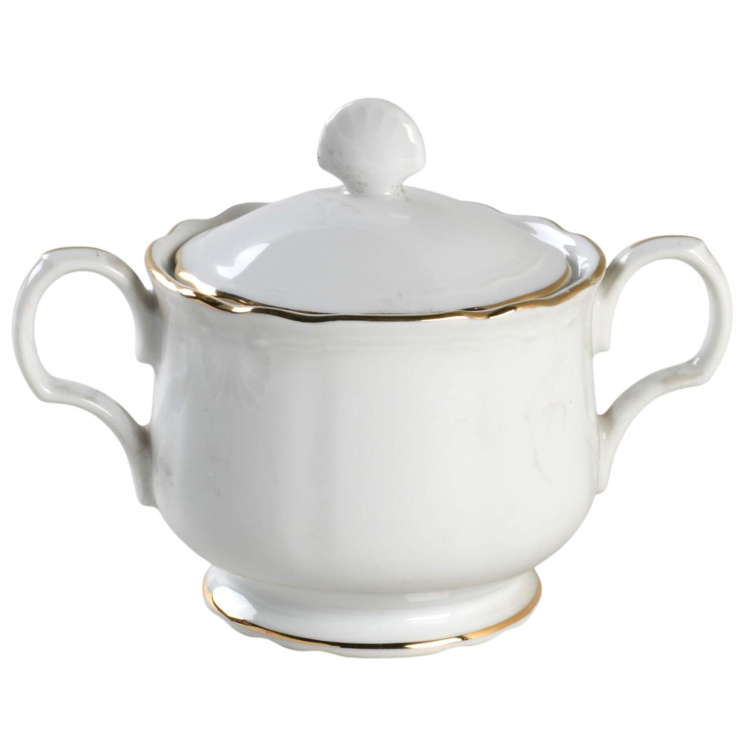 Golden Shell Sugar Bowl & Lid by Ranmaru-1