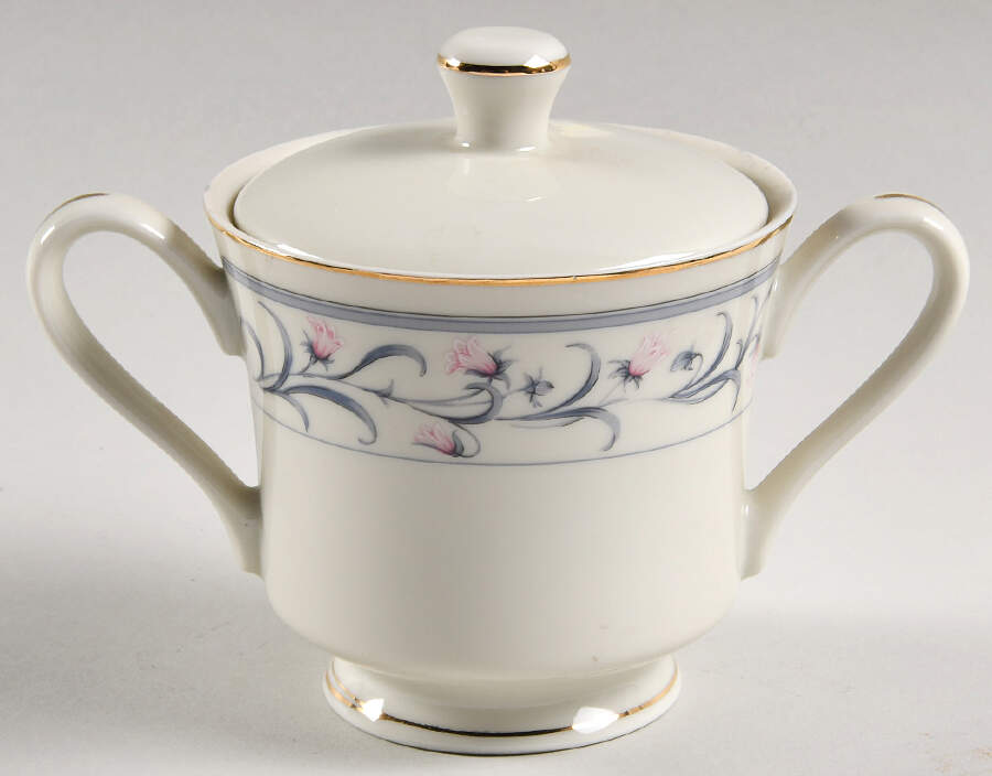 Highland Blossoms Sugar Bowl & Lid by Ranmaru-1
