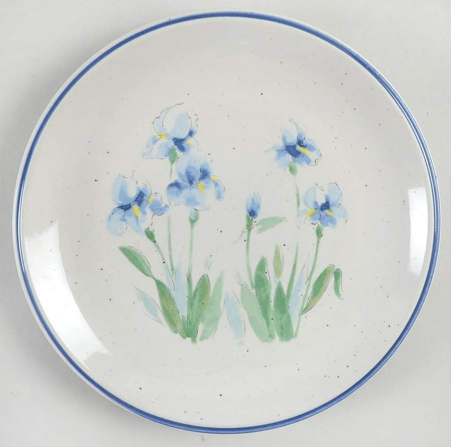 Iris Salad Plate by Ranmaru-1