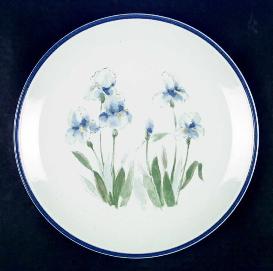 Iris Dinner Plate by Ranmaru-1