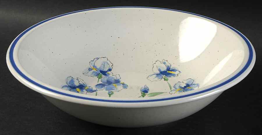 Iris 9" Round Vegetable Bowl by Ranmaru-1