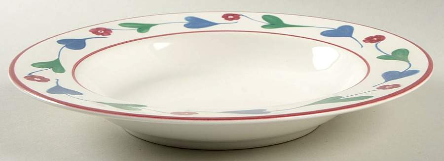 Mary's Garden Rim Soup Bowl by Ranmaru-1