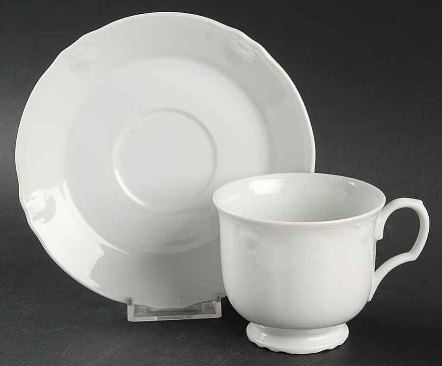 Pebble Beach Footed Cup & Saucer Set by Ranmaru-1