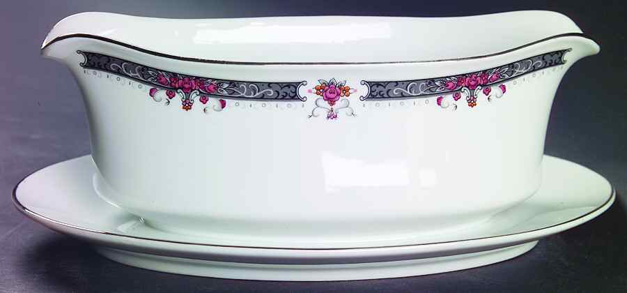 Prestige Gravy Boat with Attached Underplate by Ranmaru-1