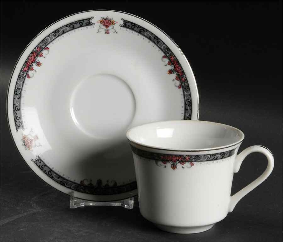 Prestige Flat Cup & Saucer Set by Ranmaru-1