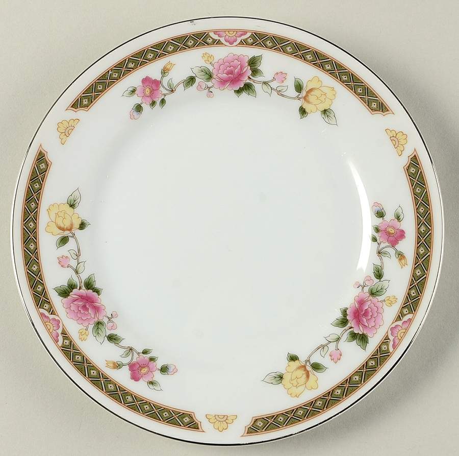 Rose Tapestry Bread & Butter Plate by Ranmaru-1