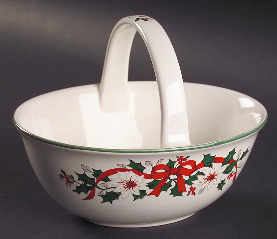 Season To Celebrate 6" Handled Basket by Ranmaru-1