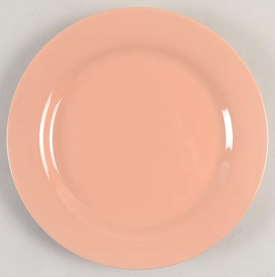 Space II Peach Salad Plate by Ranmaru-1