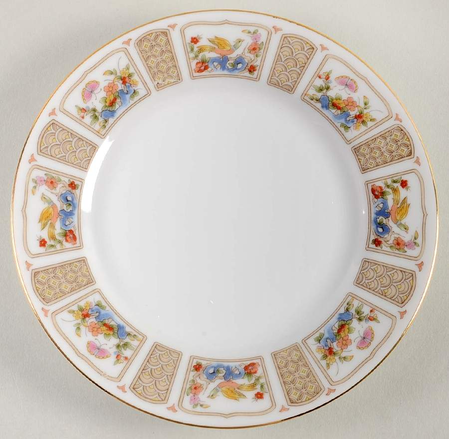 Spring Moon Bread & Butter Plate by Ranmaru-1