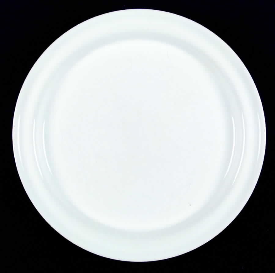 Space White Dinner Plate by Ranmaru-1