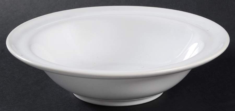Space White Rim Soup Bowl by Ranmaru-1