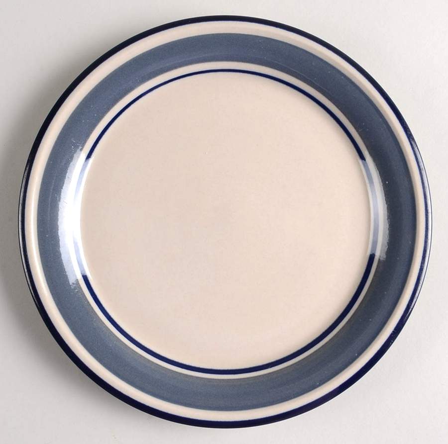 Trend Slate Blue Salad Plate by Ranmaru-1