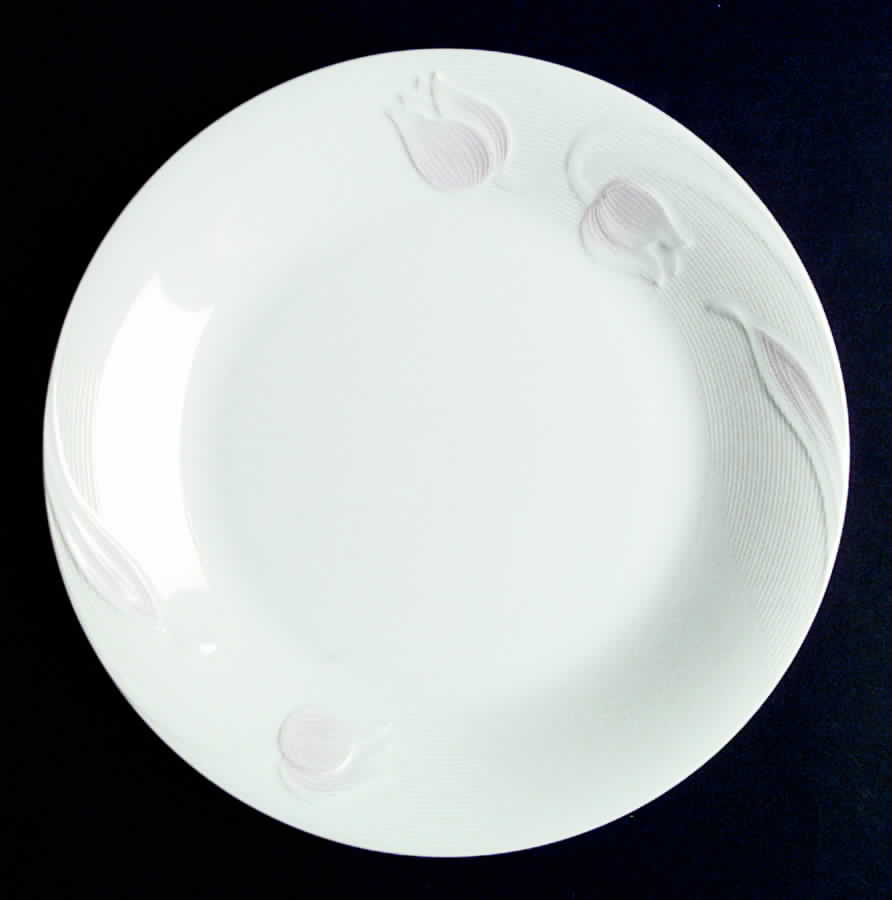 Tulip Shadow Dinner Plate by Ranmaru-1