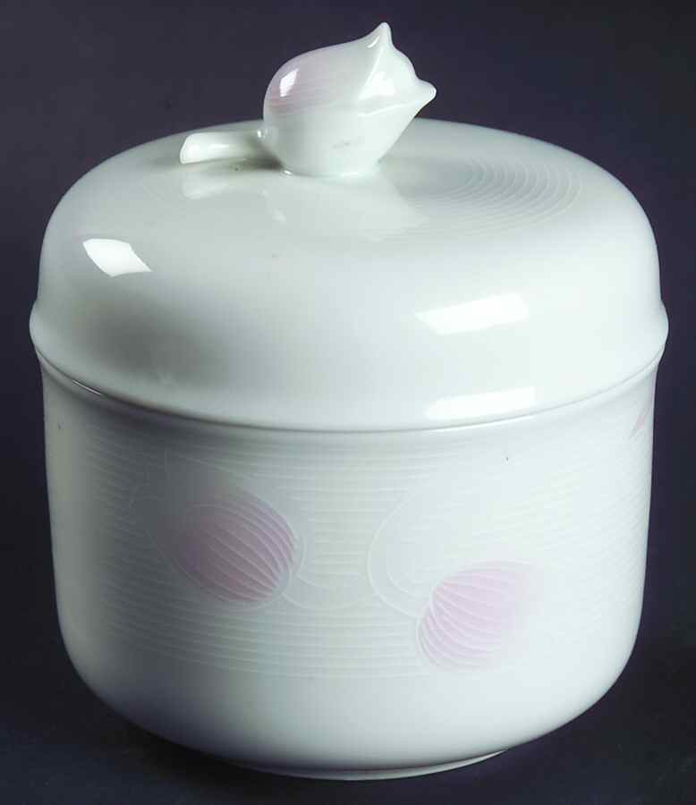 Tulip Shadow Sugar Bowl & Lid by Ranmaru-1