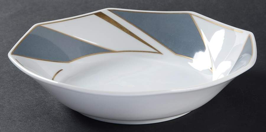 Windmill Gray Coupe Soup Bowl by Ranmaru-1