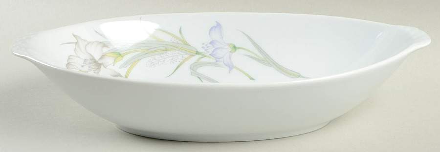 Daffodil 12" Oval Vegetable Bowl by Renoir-1