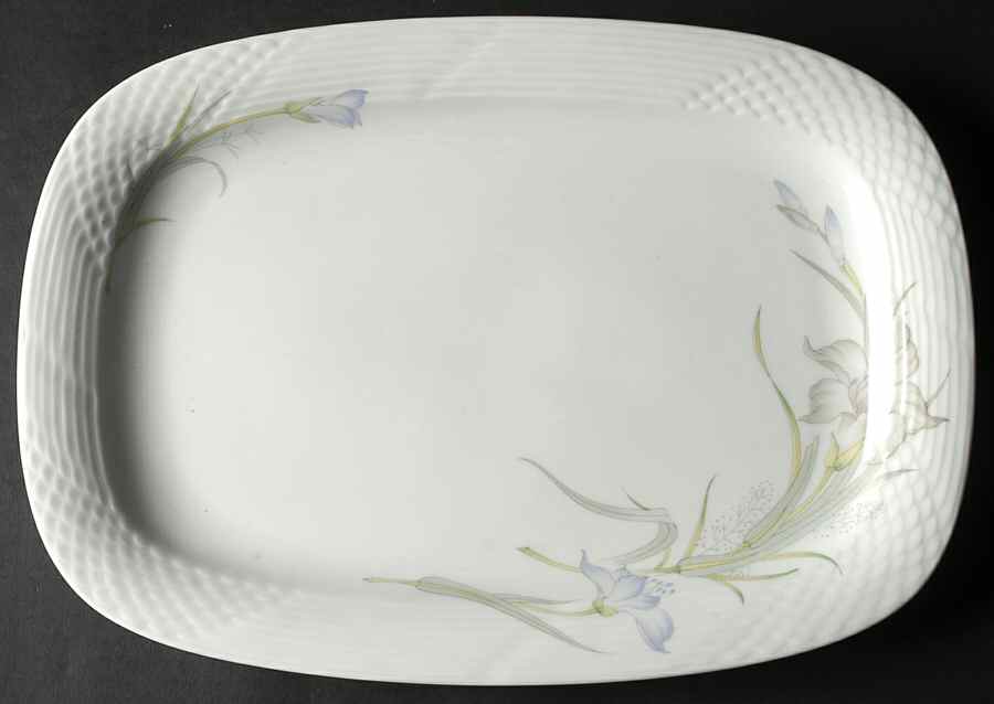 Daffodil 14" Oval Serving Platter by Renoir-1