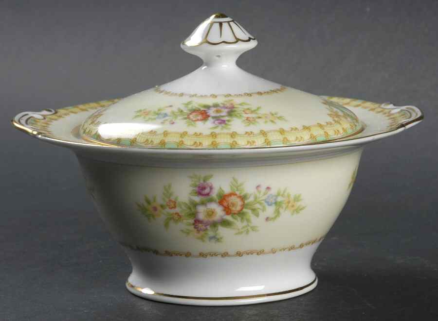 RNS2 Sugar Bowl & Lid by Ransom (Japan)-1