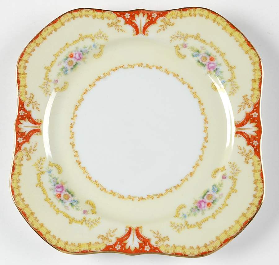 RNS3 Square Salad Plate by Ransom (Japan)-1