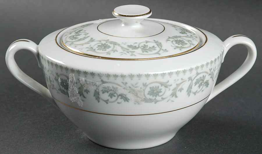 Ada Sugar Bowl & Lid by Rose (Japan)-1
