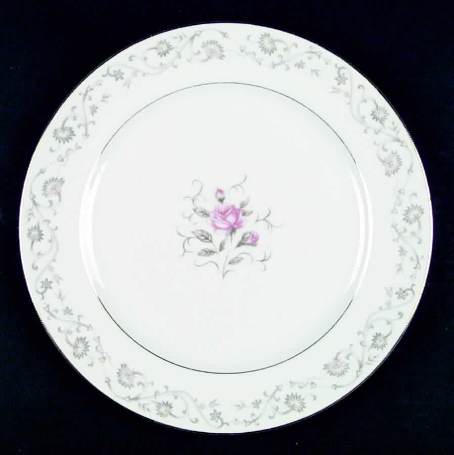 Barrosso Dinner Plate by Rose (Japan)-1