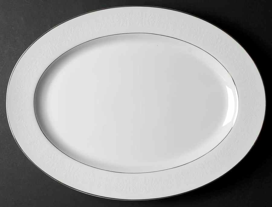 Beatrice 16" Oval Serving Platter by Rose (Japan)-1