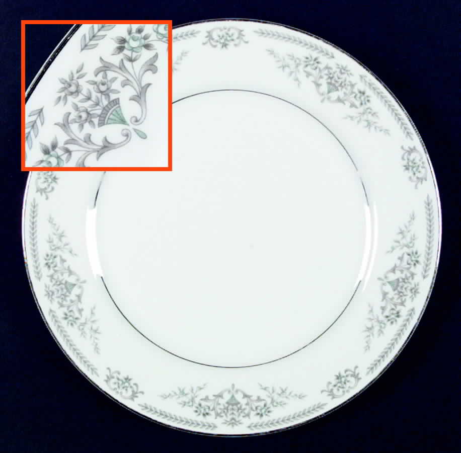 Brenda Dinner Plate by Rose (Japan)-1