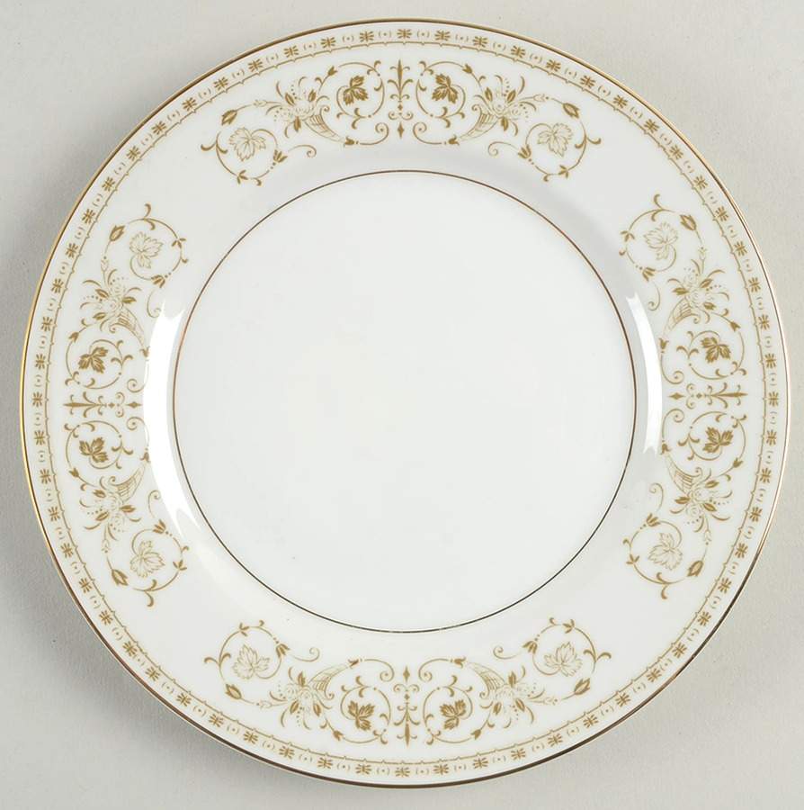 Caledonia Salad Plate by Rose (Japan)-1