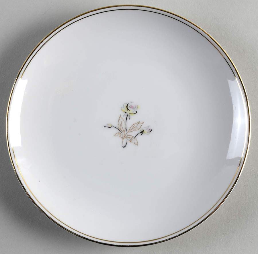 Candia Bread & Butter Plate by Rose (Japan)-1