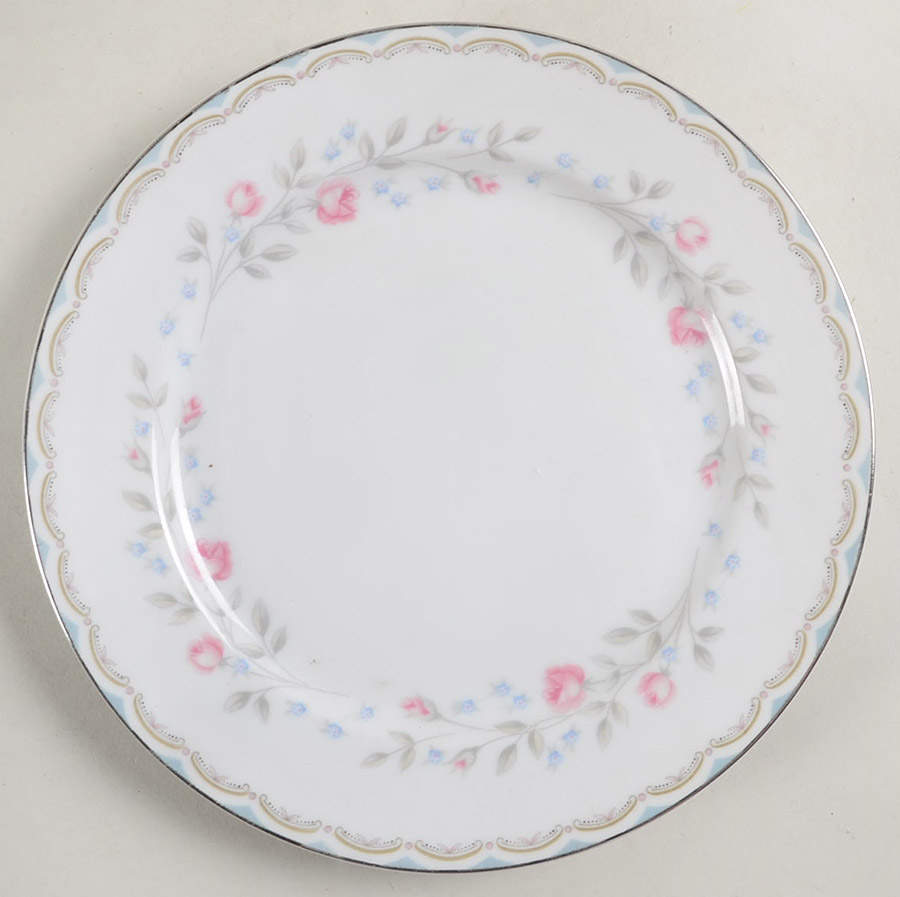 Colebrook Salad Plate by Rose (Japan)-1