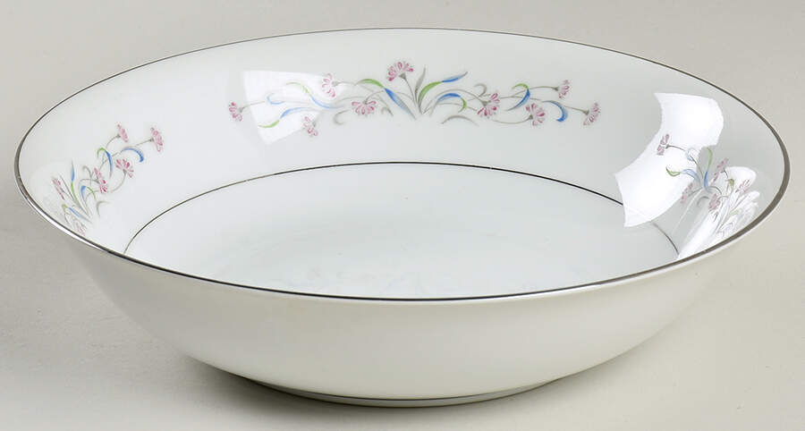 Danville 9" Round Vegetable Bowl by Rose (Japan)-1