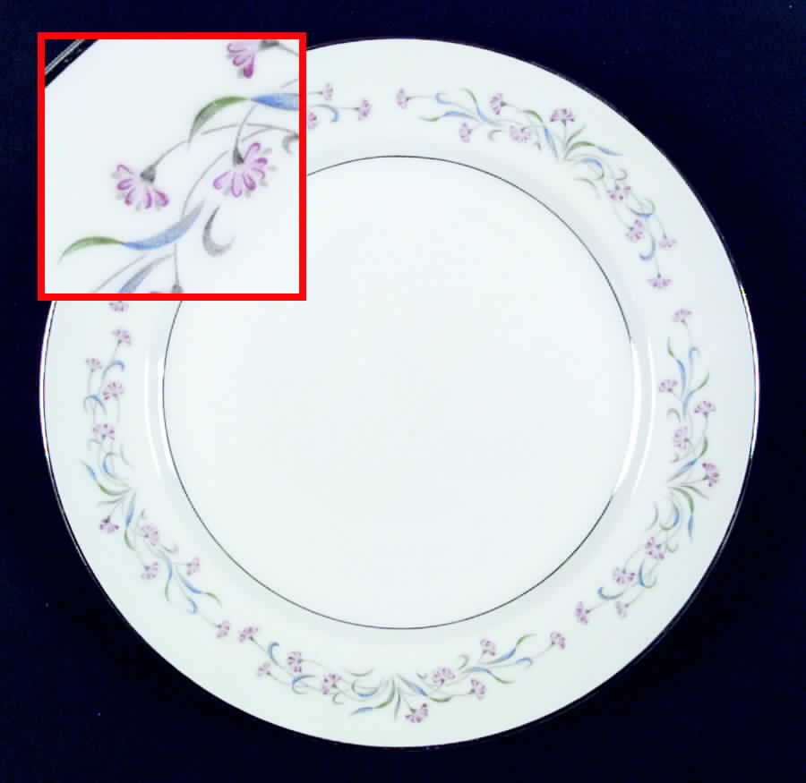 Danville Dinner Plate by Rose (Japan)-1