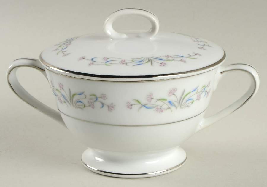 Danville Sugar Bowl & Lid by Rose (Japan)-1
