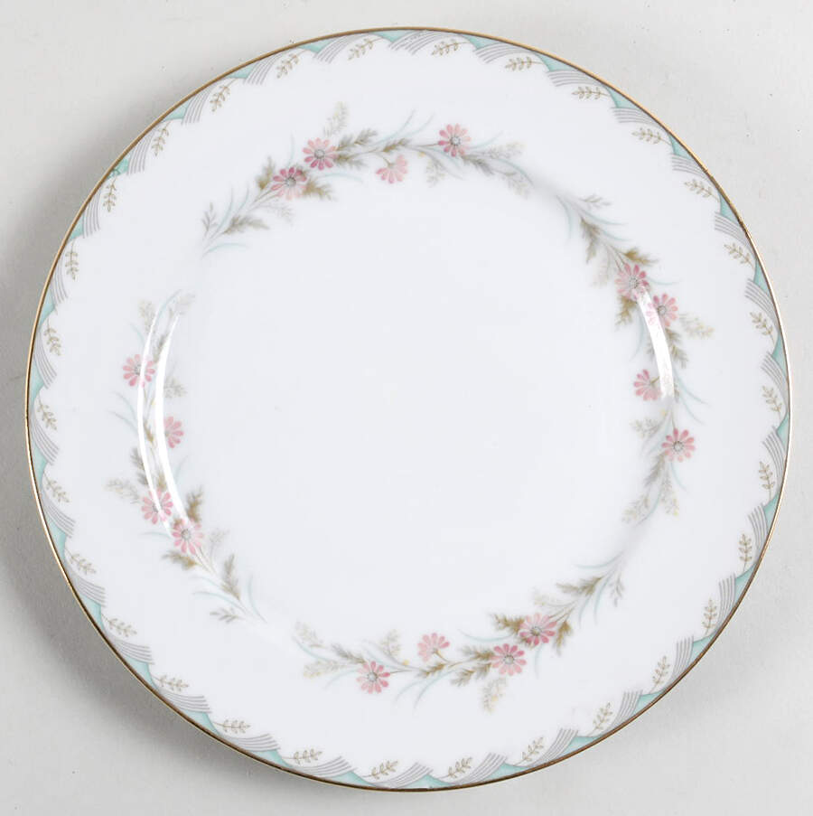 Delphi Salad Plate by Rose (Japan)-1
